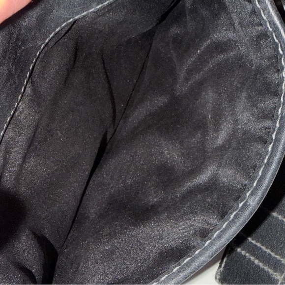 🐝 Coach Signature Bleecker Bag Black
F0794-11434 and Wallet Braided Leather - Picture 11 of 16